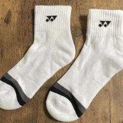 YONEX テニス用ホワイトソックス25〜28