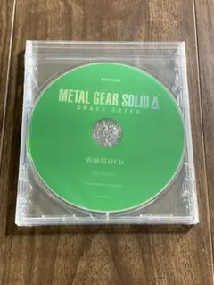 メタルギアソリッドΔ SNAKE EATER DVD