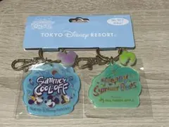 ディズニーリゾート　サマークールオフ　キーチェーン