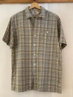 ①美品 RRL ダブルアールエル 半袖シャツ ラルフローレン