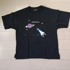 GLOBAL WORK 宇宙グラフィック Tシャツ 150