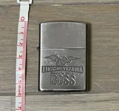 矢沢永吉　ZIPPO ライター(羽ロゴ)レザーケース付きライター ZIPPO(フデ/羽ロゴ)ブラック｜DIAMOND MOON通信販売｜矢沢永吉
