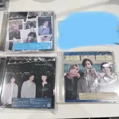 timelesz シングル『because』3形態