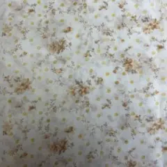 小花柄 綿ローン生地 110×275