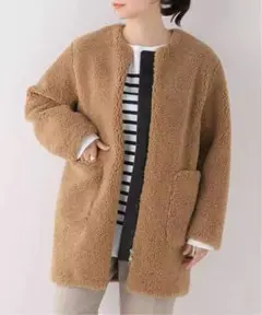 IENA ECOPELボアコート