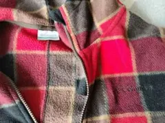 Columbia フリースジャケット Lサイズ チェック柄