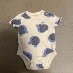 BABYGAP クマ柄ロンパース ホワイト