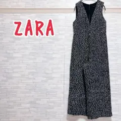【未使用】 ZARA ツイード オールインワン