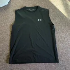 Under Armour ブラック 　メンズ　ノースリーブ ノースフェイス