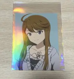 アイドルマスターミリオンライブ! 所恵美 ブロマイド サイン入り
