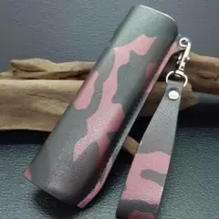 ■アイコス イルマ i ワン ケース iqos iluma one専用 迷彩赤Q