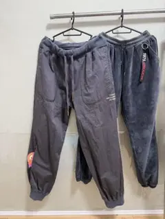 PUMA グレー ジョガーパンツ2枚セット