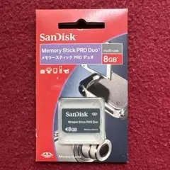 SanDisc Memory Stick PRO Duo 8GB