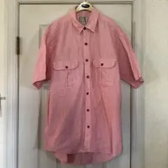 ❤️セール❤️FIRE FLAG半袖ストライプシャツ Lサイズ