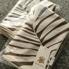 ブラウンパームツリークッションカバー2セット