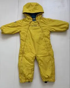 mont-bell ジャンプスーツ　80サイズ　黄色　イエロー　つなぎ