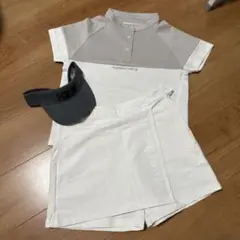 NUMBER TWO W ポロシャツとスカパンセット　スカート　ショートパンツ