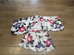 arisana 甚平ドレス　浴衣　80 ⑤