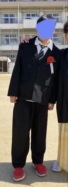 オーバーサイズスーツ　卒業式
