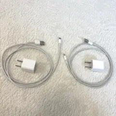 Apple 充電器 Lightningケーブル セット　2セット