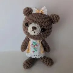 あみぐるみ　茶色いくまちゃん②