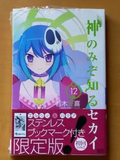 神のみぞ知るセカイ 12 ステンレスブックカバー付き 初回限定版 未開封品