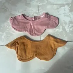 【美品】360°フリルデザイン スタイ 2色セット