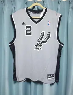 デッドストック NBA スパーズ カワイレナード メッシュ ユニフォーム 黒 デッドストック NBA スパーズ カワイレナード メッシュ