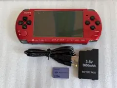 PSP-3000XRB【良品・動作良好】