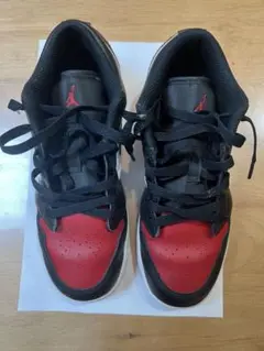 1日使用　Air Jordan 1 Low 赤/黒