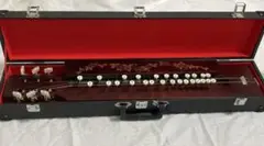 A878 菊八重 大正琴 F28HSハードケース付 KIKUYAE−HARP螺鈿 A878 菊八重 大正琴 F28HSハードケース付 KIKUYAE−HARP螺鈿
