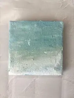 値下げ　重曹　テクスチャーアート　キャンバスパネル　100x100x18(mm)