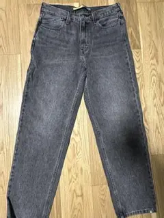 リーバイス　シルバータブ　Loose ブラックデニムパンツ W30 L32
