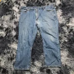 希少サイズ 90s 古着 リーバイス デニム 541 革タグ W46 L36