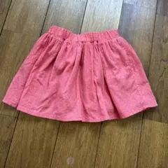 レッド スカート 110 女の子 子供服 UNIQLO ユニクロ