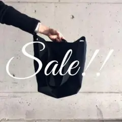 SALE 岡山デニム ブラック 2WAY ショルダートート M/OGBLKy