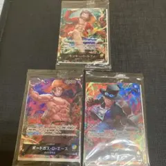 ワンピースカード セブンイレブン プロモ 3枚