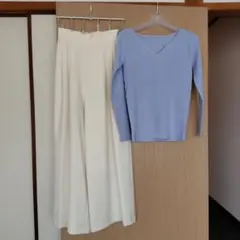 ROPE ロペ Vネック ハートネックニット sophilaソフィラ パンツ