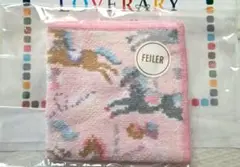 【FEILER】新品ラブリーモクバハンカチ ピンク　木馬