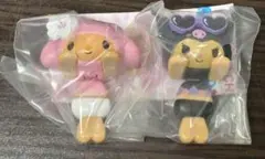サンリオ ぴょこのるマスコット 2 クロミ マイメロ