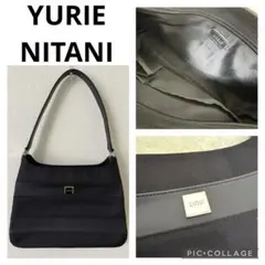 YurieNitani 二谷友里恵 ワンショルダーバッグ ブラック フォーマル