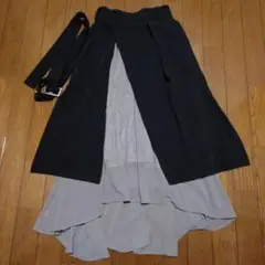 ENVYM アシンメトリー ロングスカート