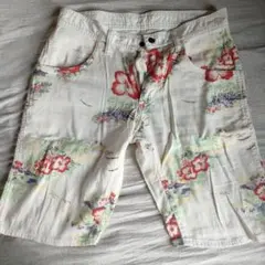ハリウッドランチマーケット　 花柄ショートパンツ　サイズ2
