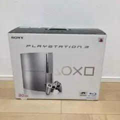PS3 80GB 本体 CECH-L00 動作品 初期型 サテンシルバー