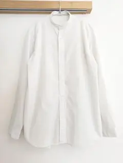 美品！kaval バンドカラーシャツ メンズS