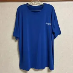 青の半袖Tシャツ