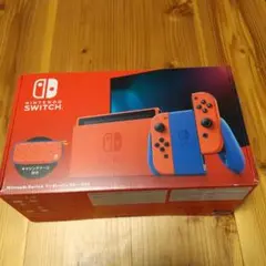 Nintendo Switch マリオレッド×ブルーセット、128GBメモリ付き