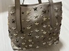 JIMMY CHOO ハンドバッグ カーキ