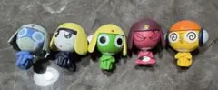 ケロロ軍曹 ガチャガチャ　まちぼうけシリーズ　5体セット