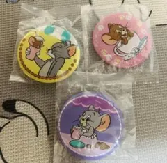 トムとジェリー 缶チャーム　3個セット　ガチャ